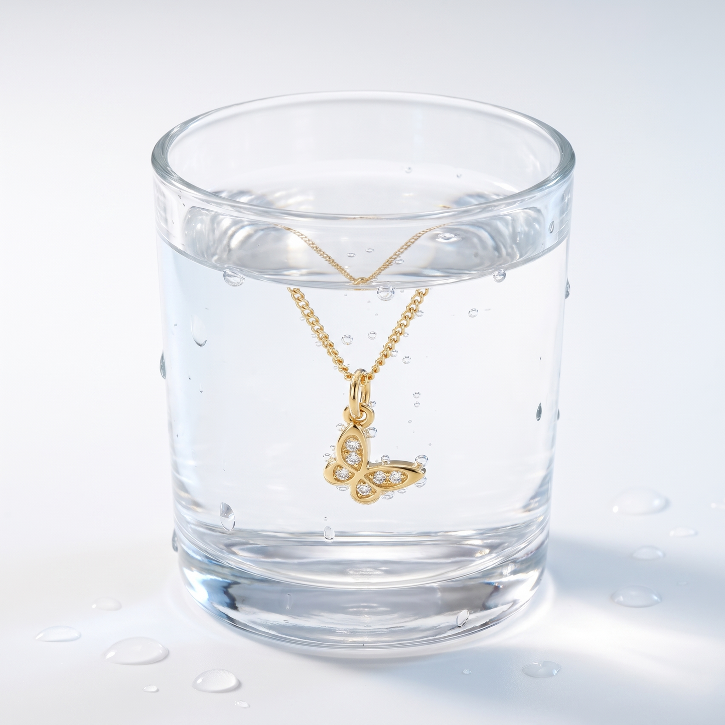 Collana Farfalla Oro 18K