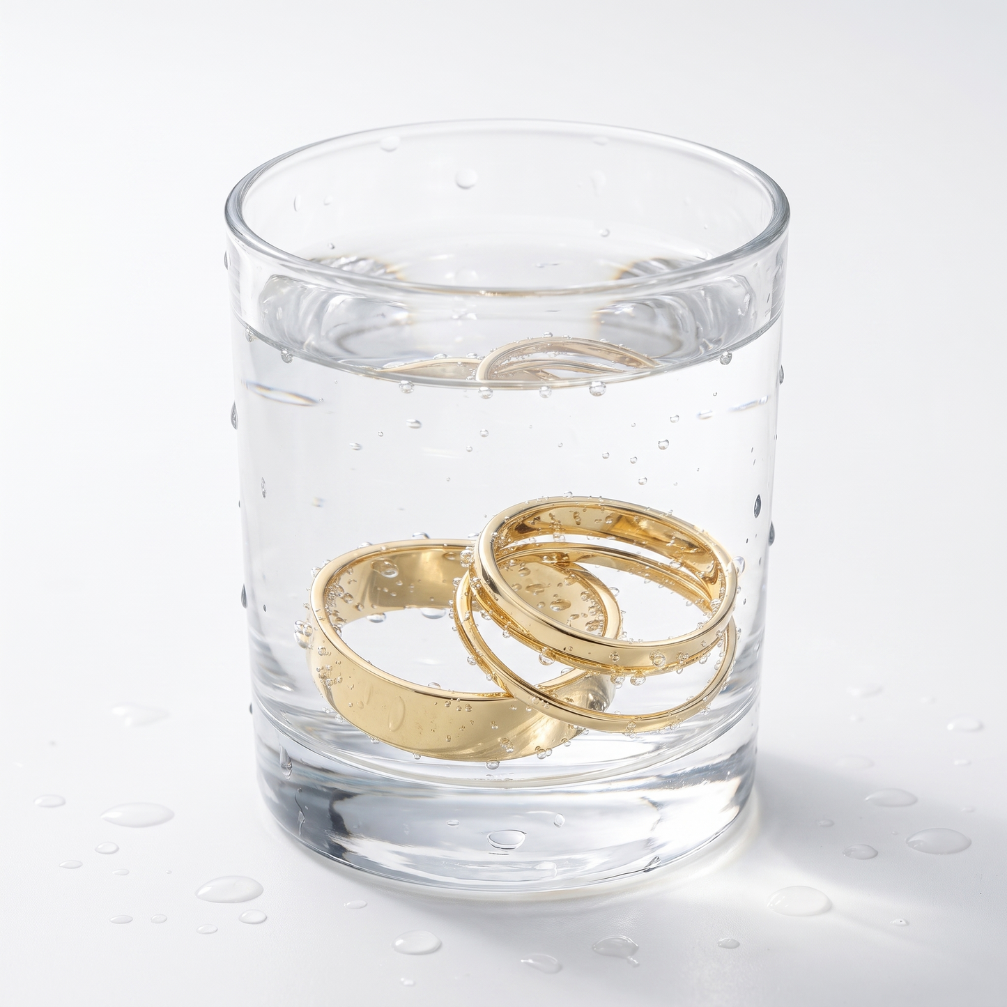 Set 3 Anelli Stacking Oro 18K