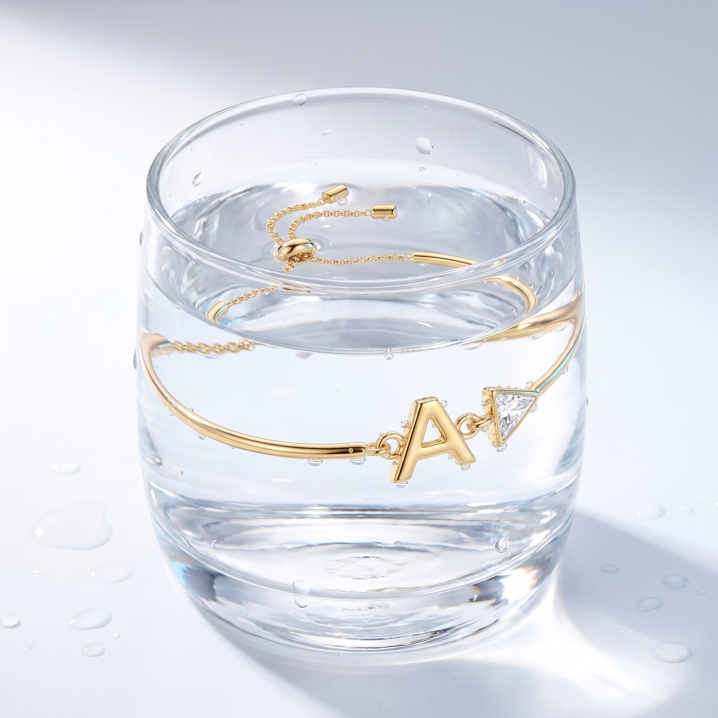 Bracciale Iniziale Lettera Oro 18K