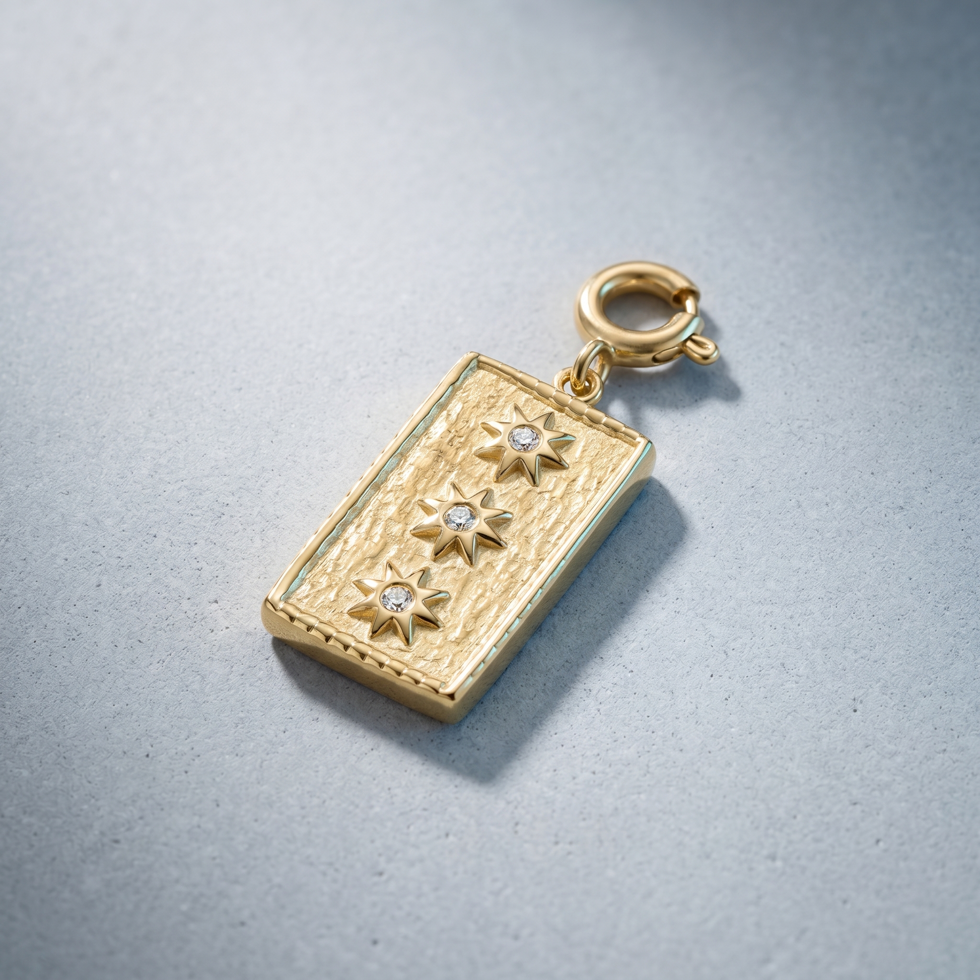 Charm Stella Make-A-Wish Oro 18K waterproof anti-allergico UpperEast Jewels