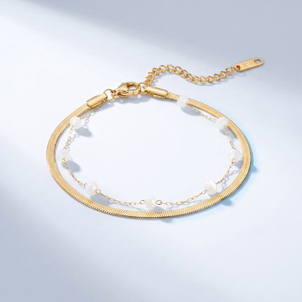 Cavigliera Snake Chain Oro 18K