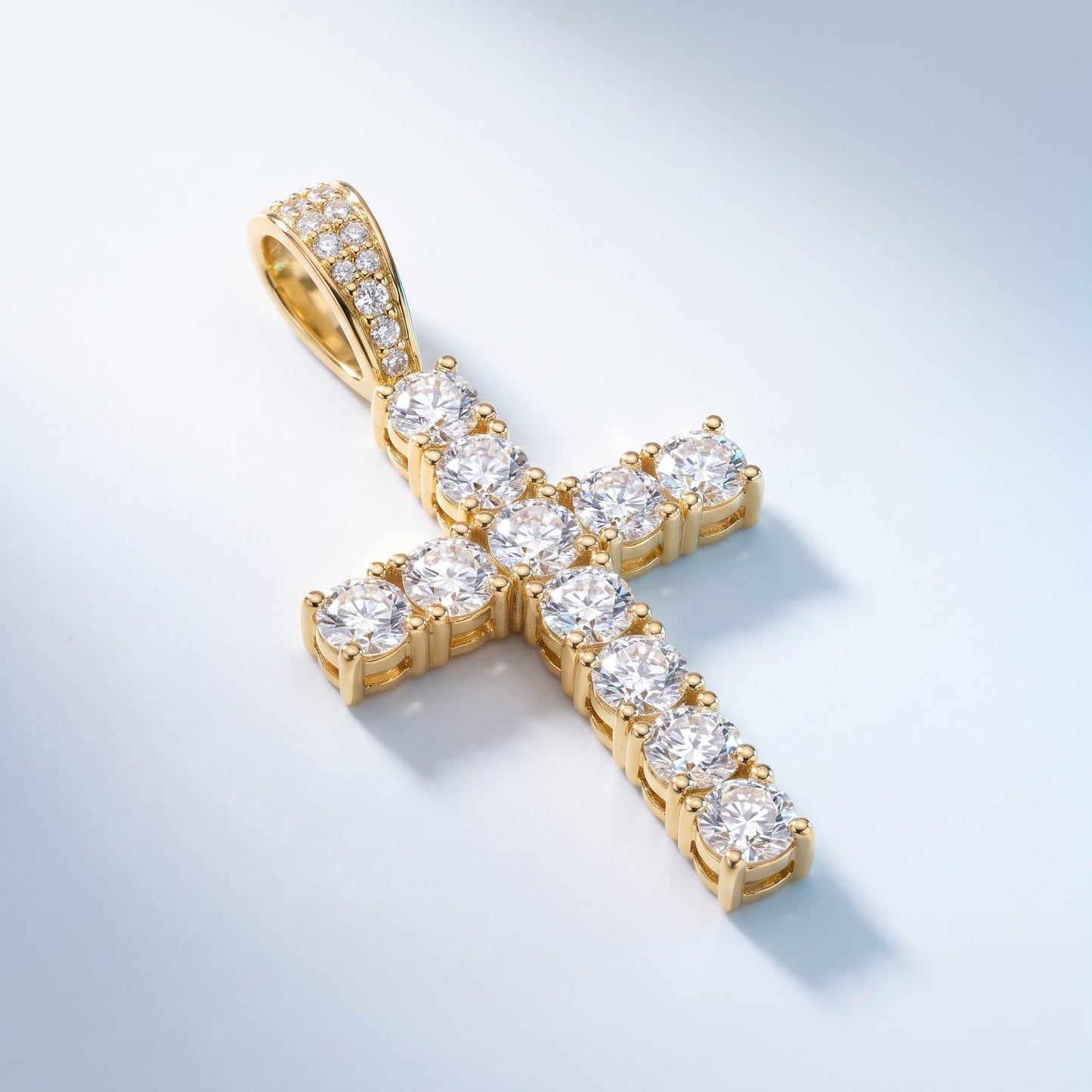 Collana Croce Mini Oro 18K