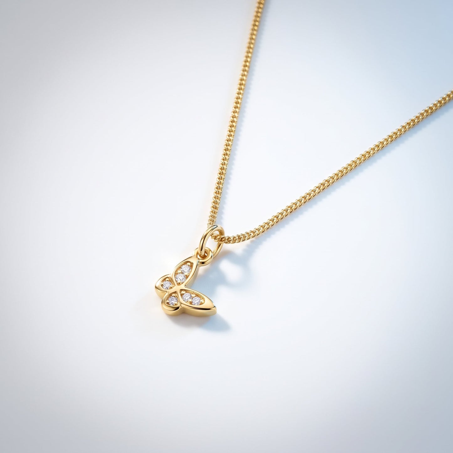 Collana Farfalla Oro 18K