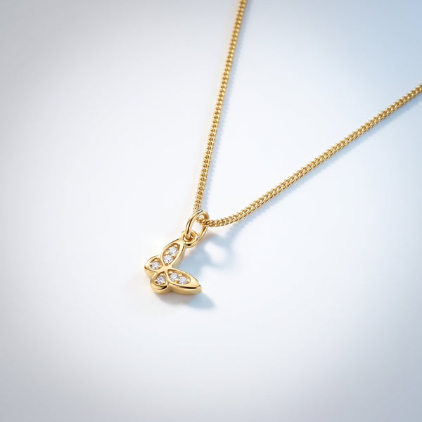 Collana Farfalla Oro 18K