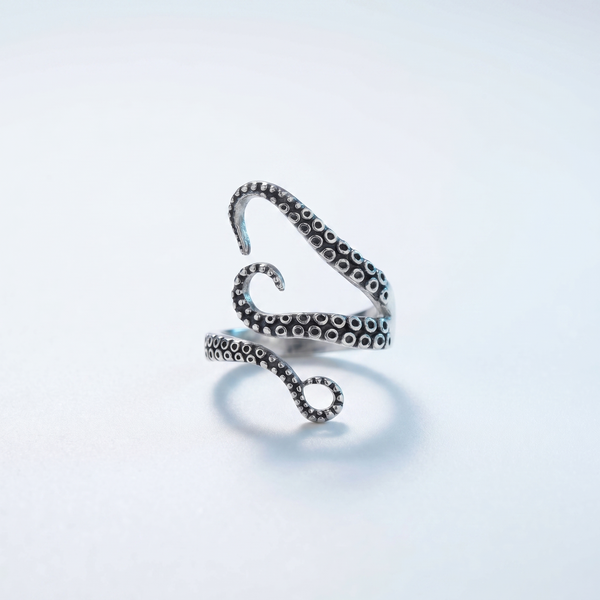 Anello Octopus Statement Oro 18K