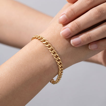 Bracciale Cuban Delicato Oro 18K