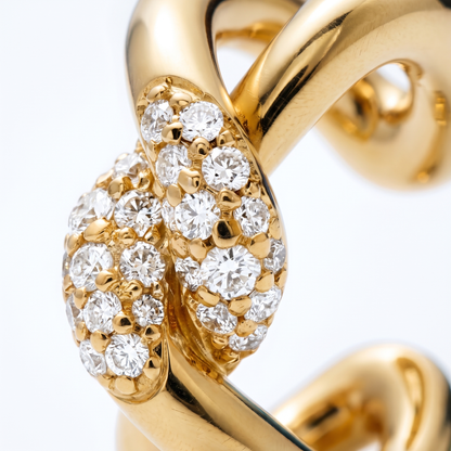 Ear Cuff Twist Oro 18K