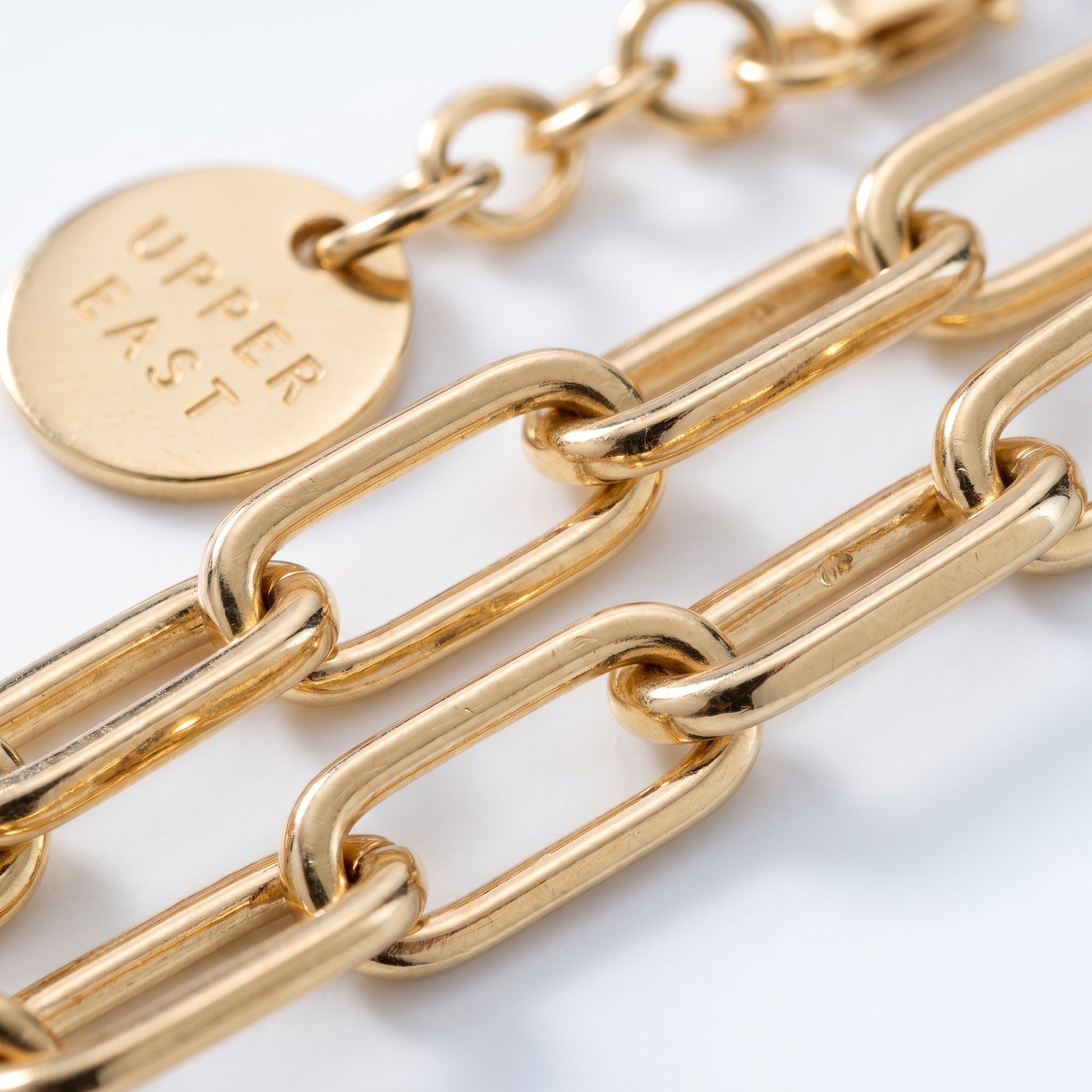 Collana Paperclip Oro 18K