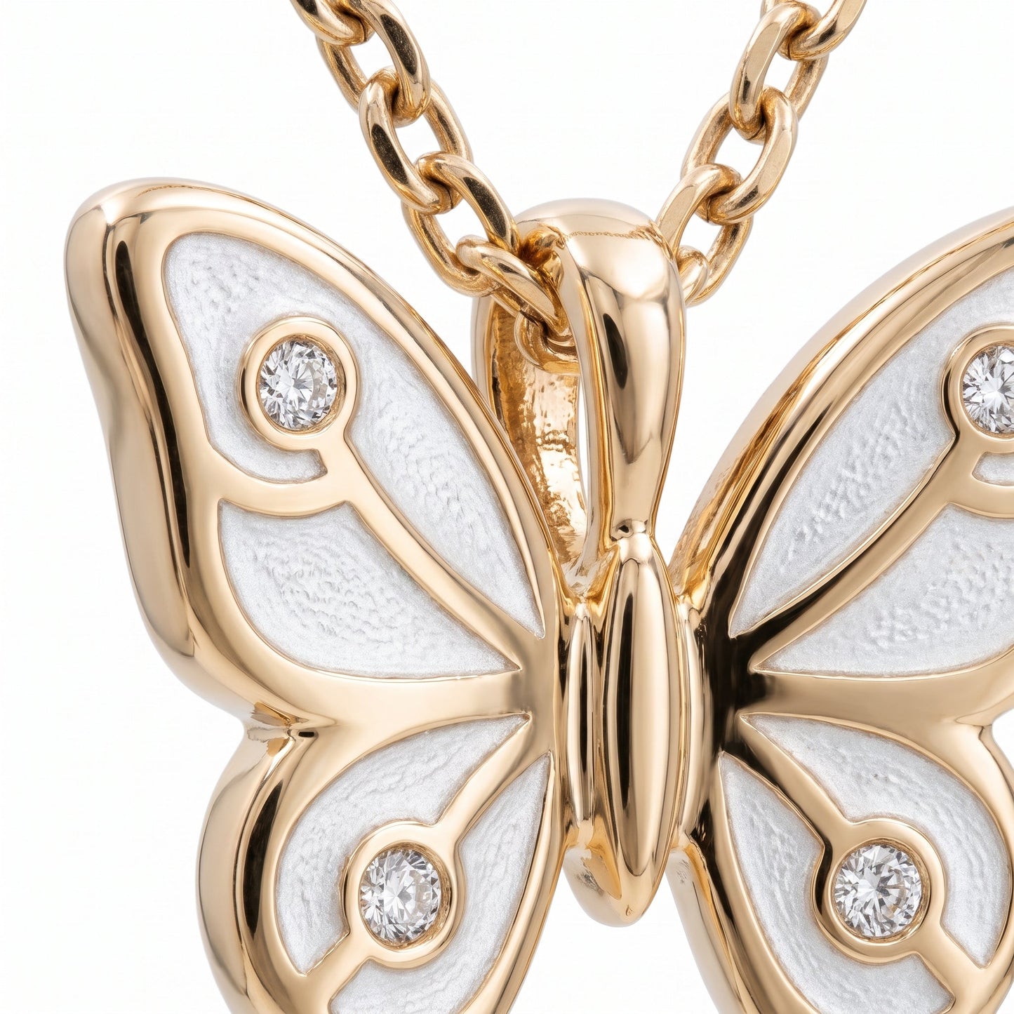 Collana Farfalla Oro 18K