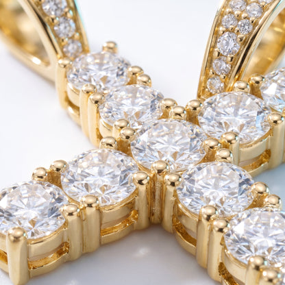 Collana Croce Mini Oro 18K