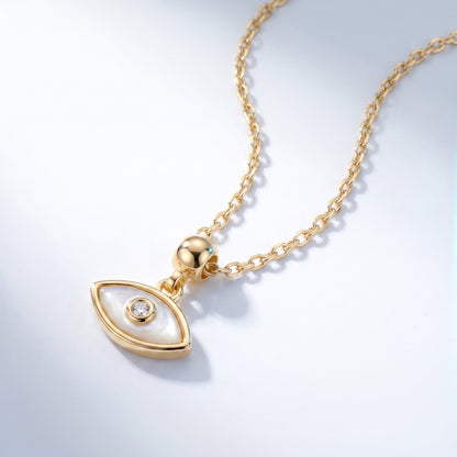 Collana Occhio Greco Oro 18K