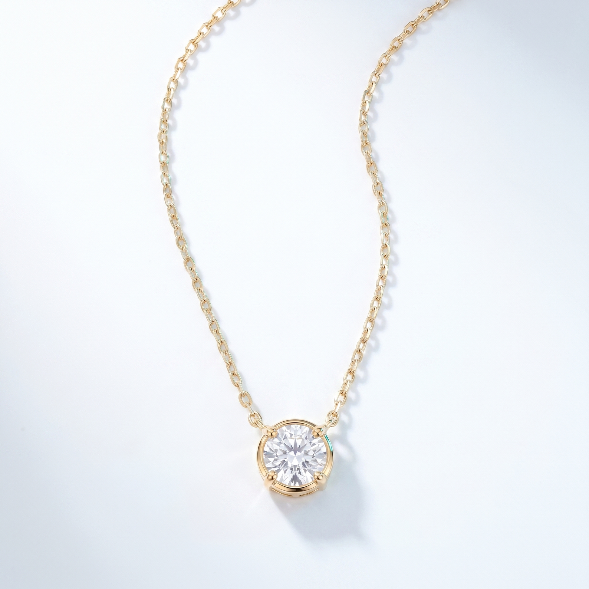 Pendente Solitaire Mini Oro 18K - confezione regalo UpperEast - UpperEast Jewels