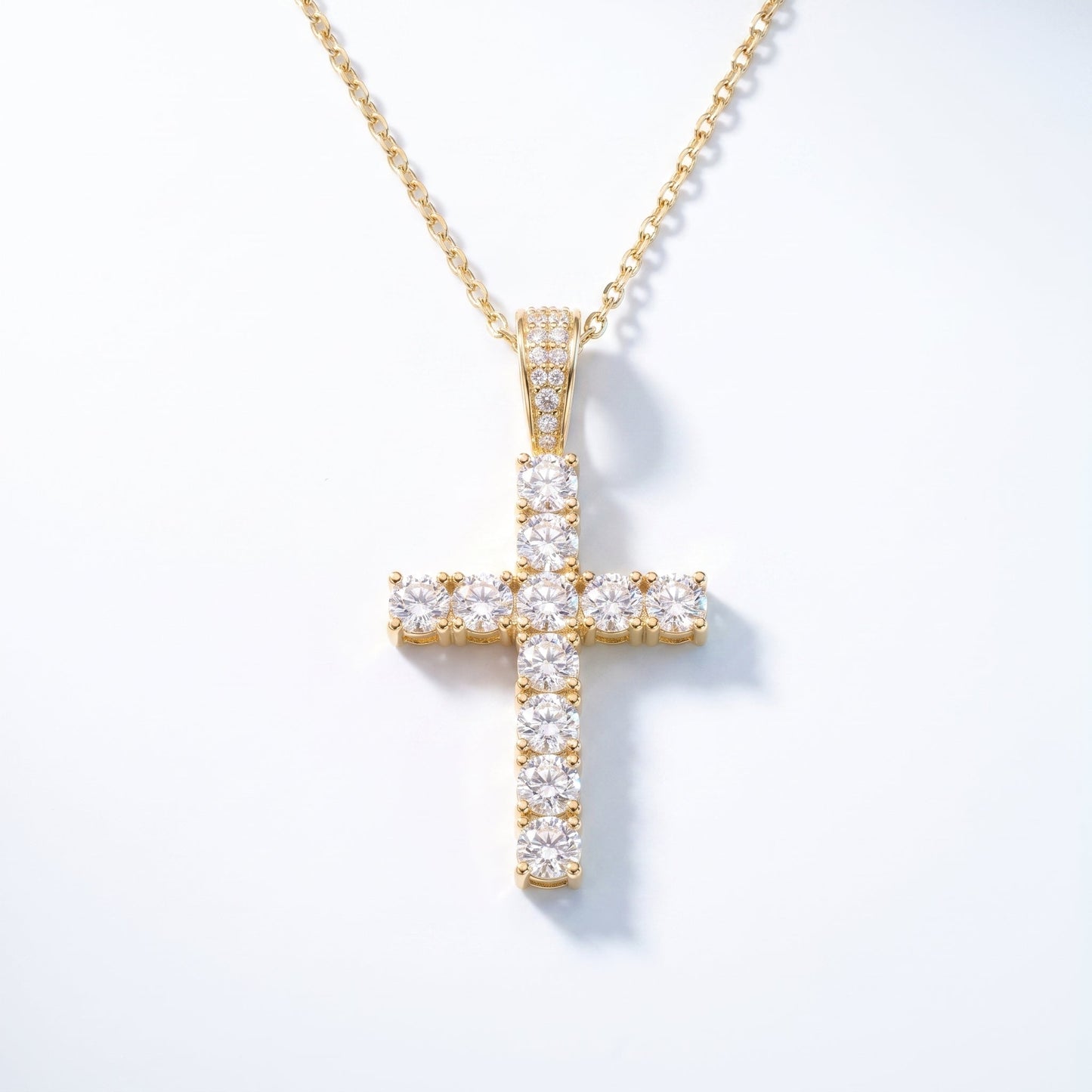 Collana Croce Mini Oro 18K