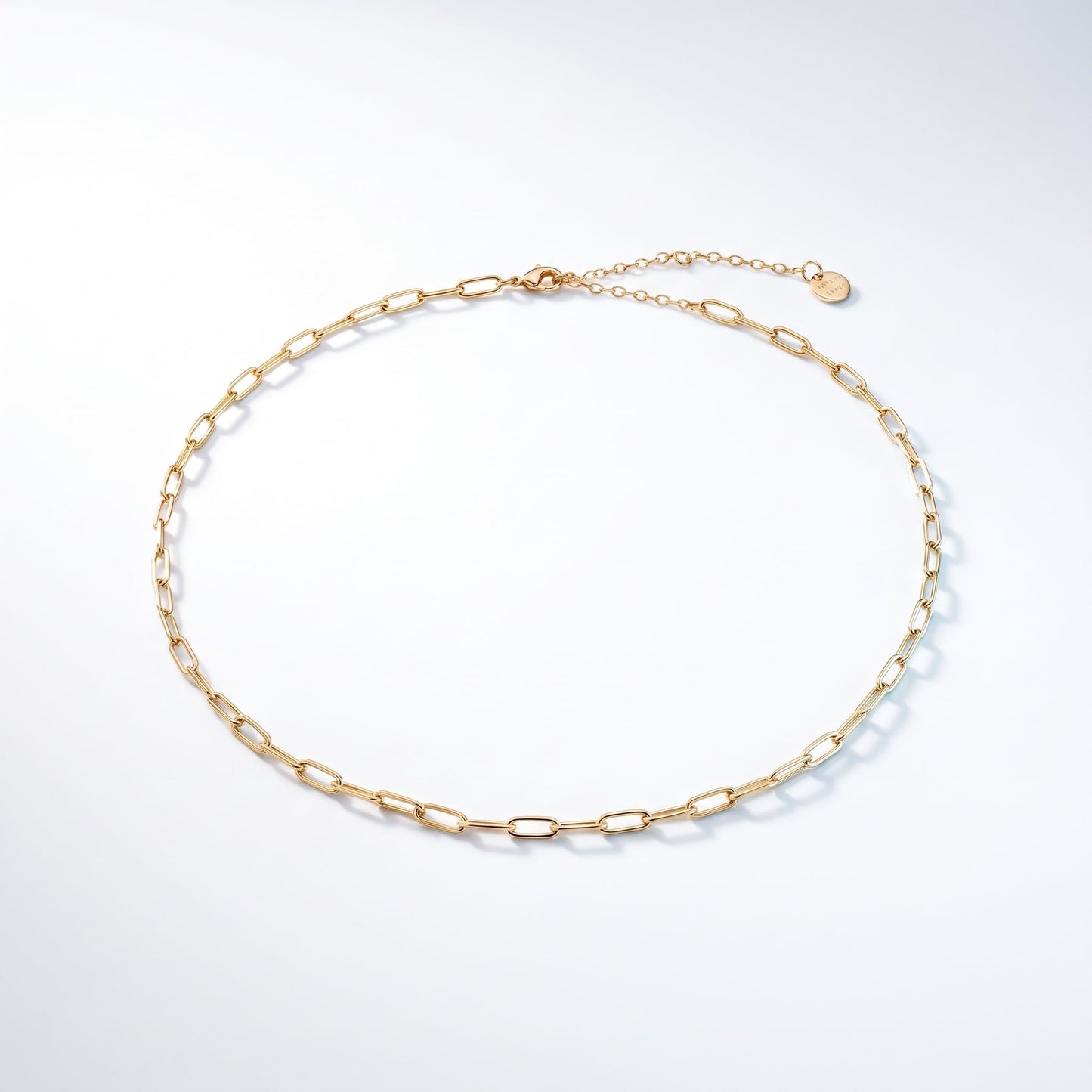 Collana Paperclip Oro 18K