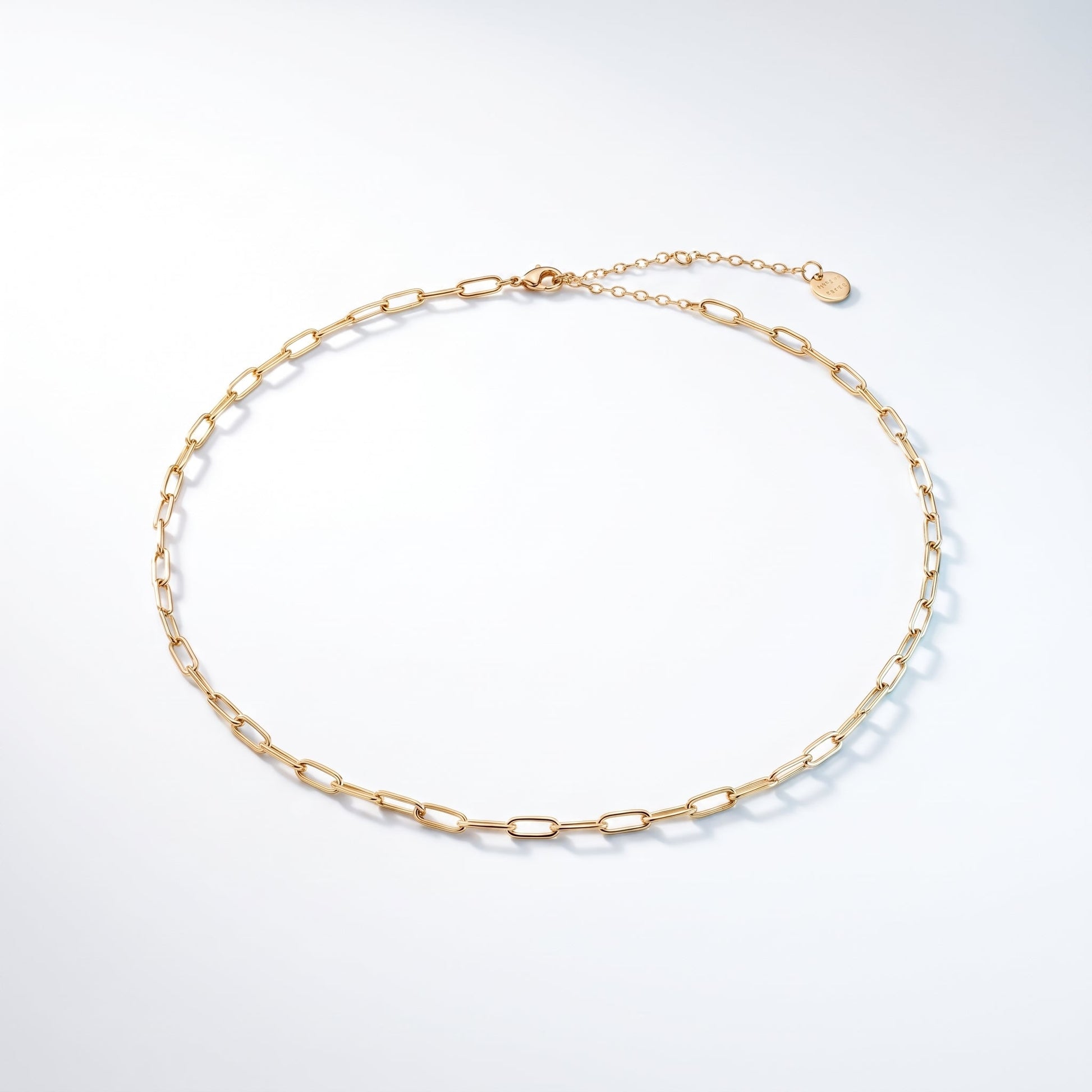 Collana Paperclip Oro 18K