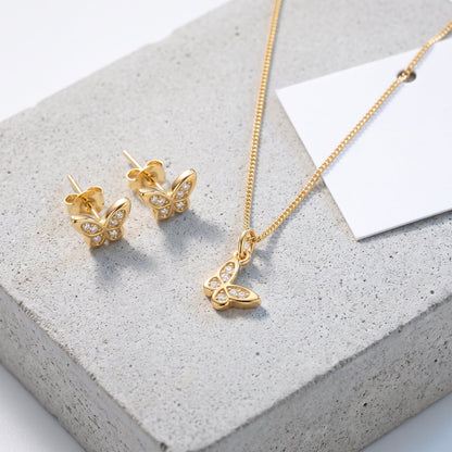 Collana Farfalla Oro 18K