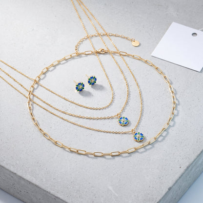 Collana Paperclip Oro 18K