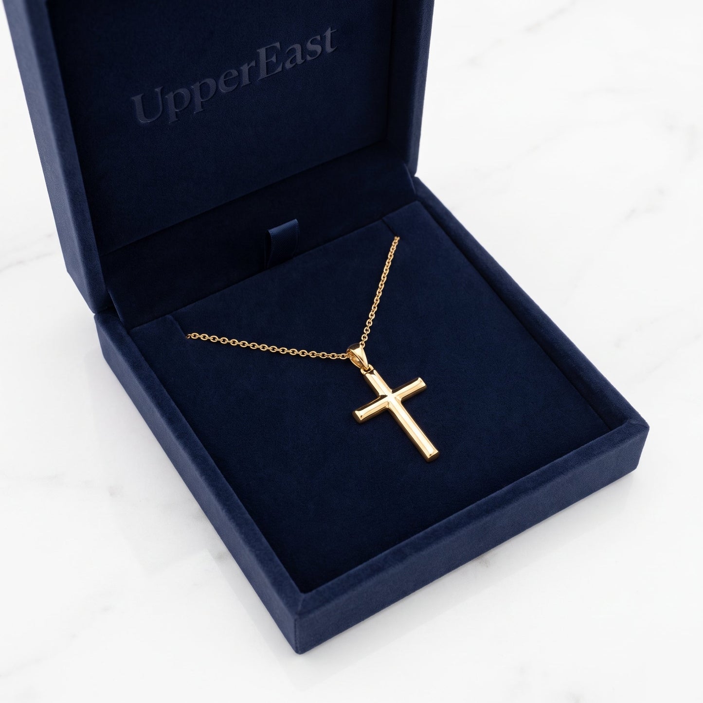Collana Croce Mini Oro 18K