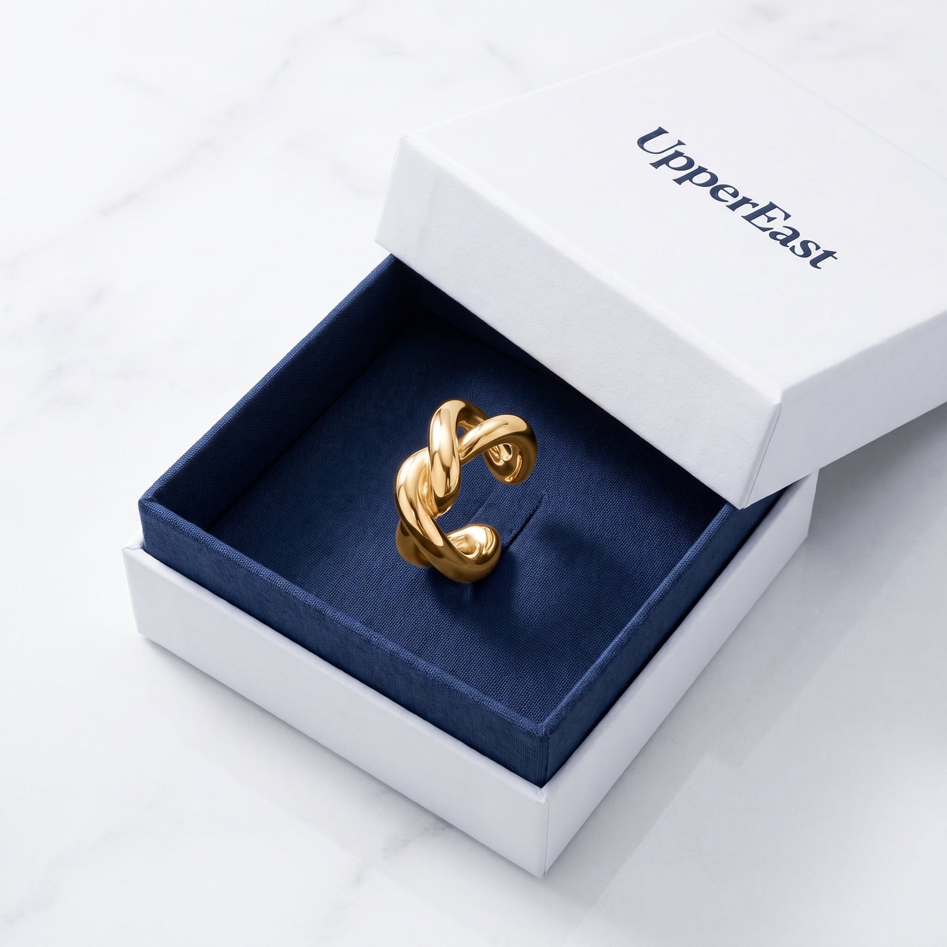 Ear Cuff Twist Oro 18K