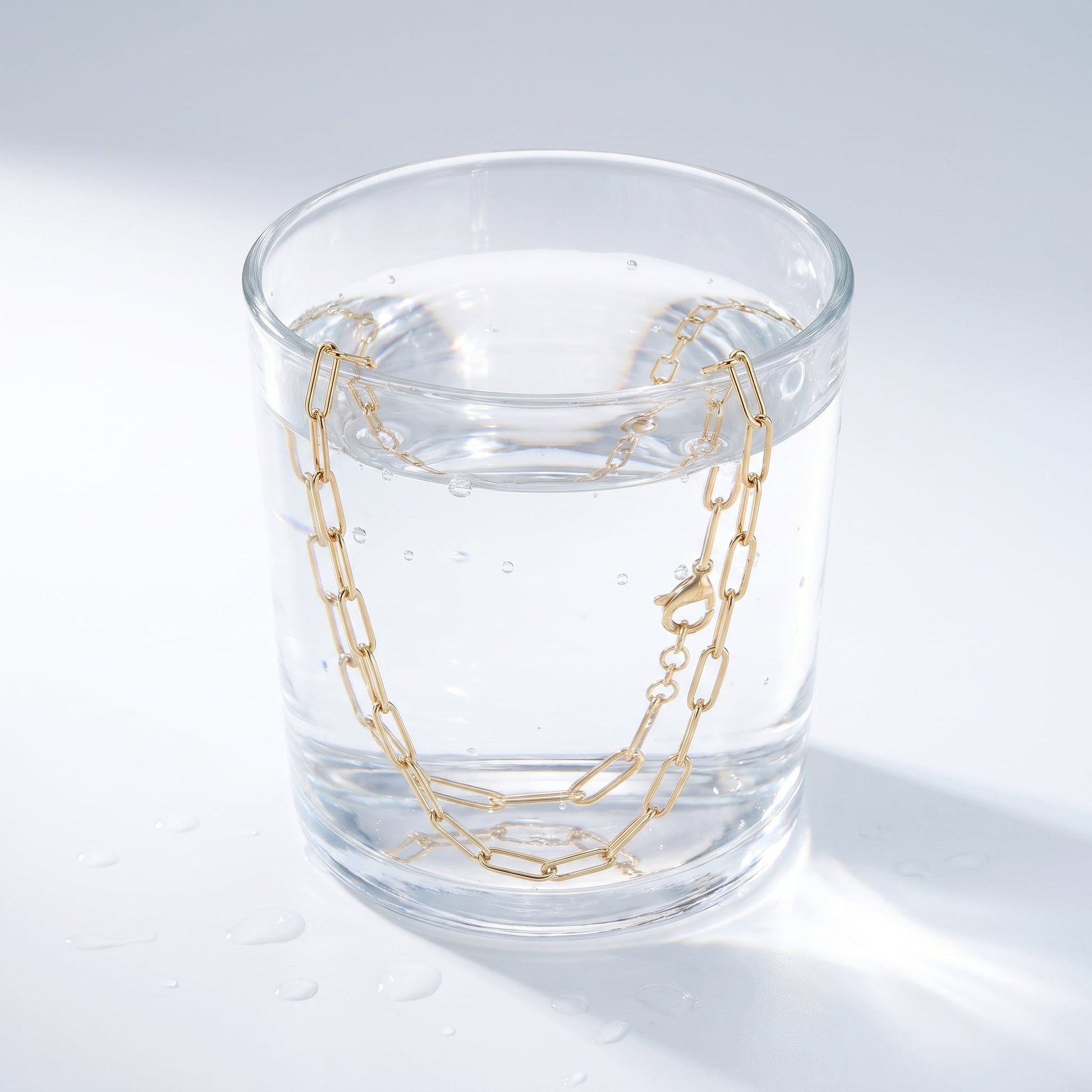Collana Paperclip Oro 18K