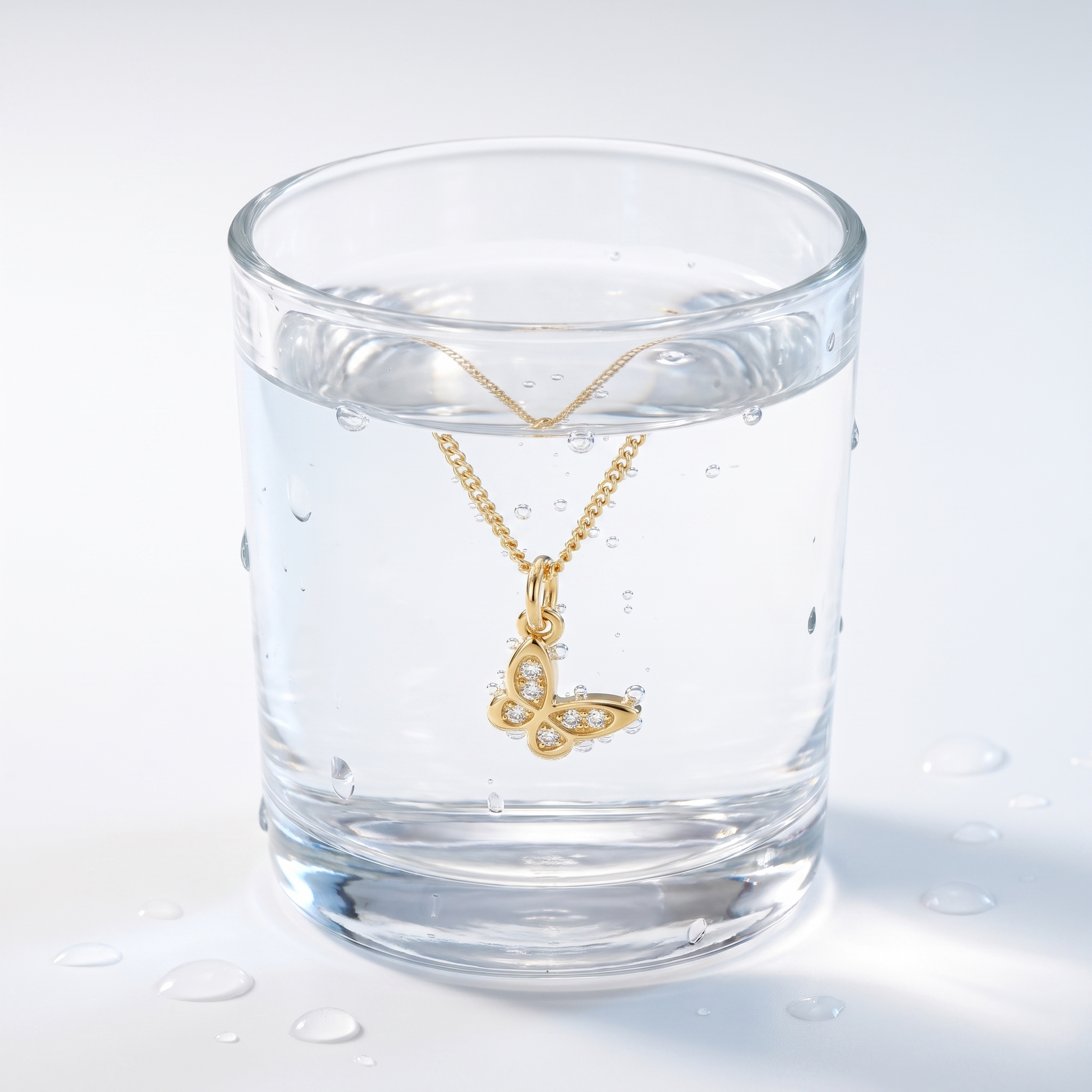 Collana Farfalla Oro 18K