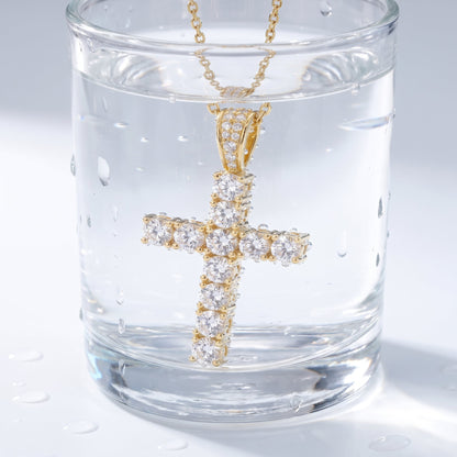 Collana Croce Mini Oro 18K