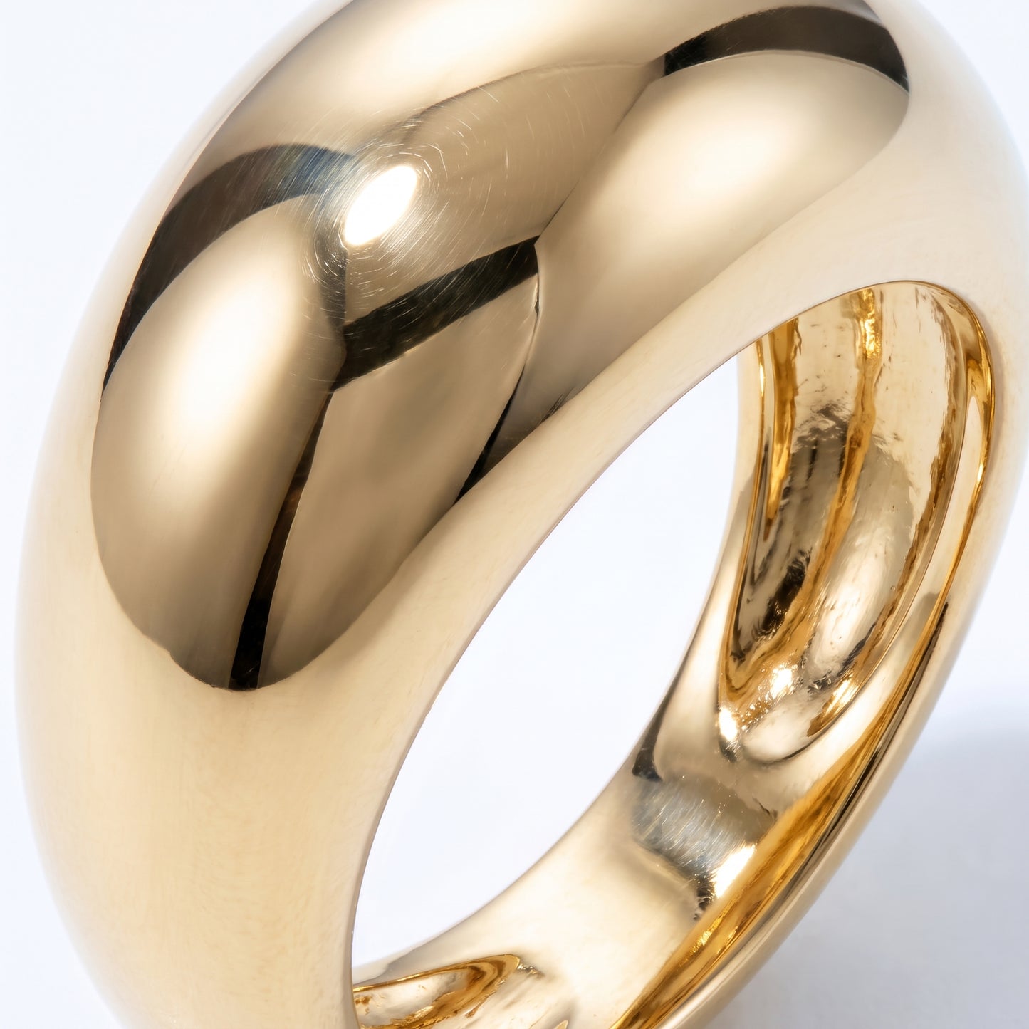 Anello Dome Bombato Oro 18K