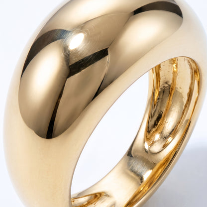 Anello Dome Bombato Oro 18K