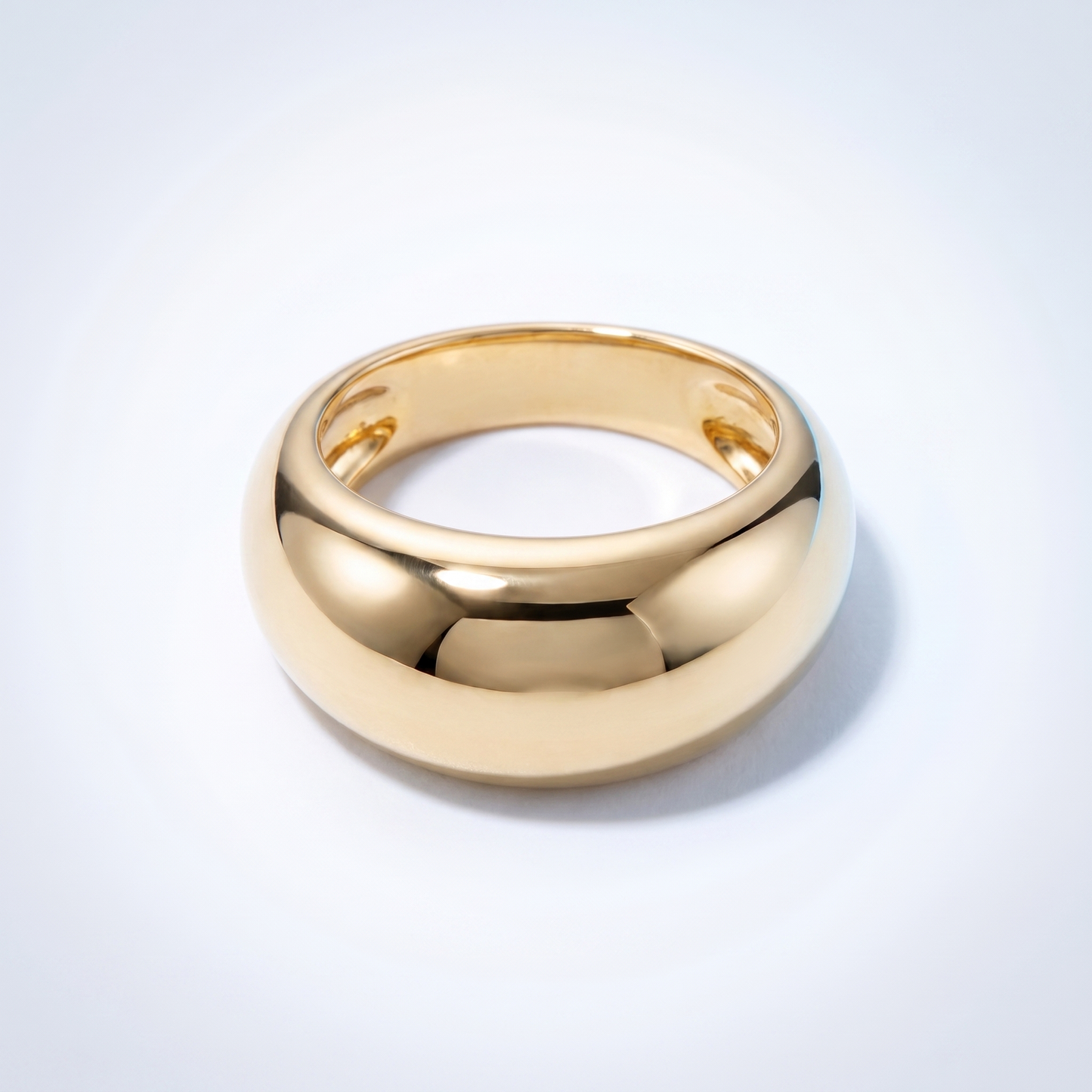 Anello Dome Bombato Oro 18K