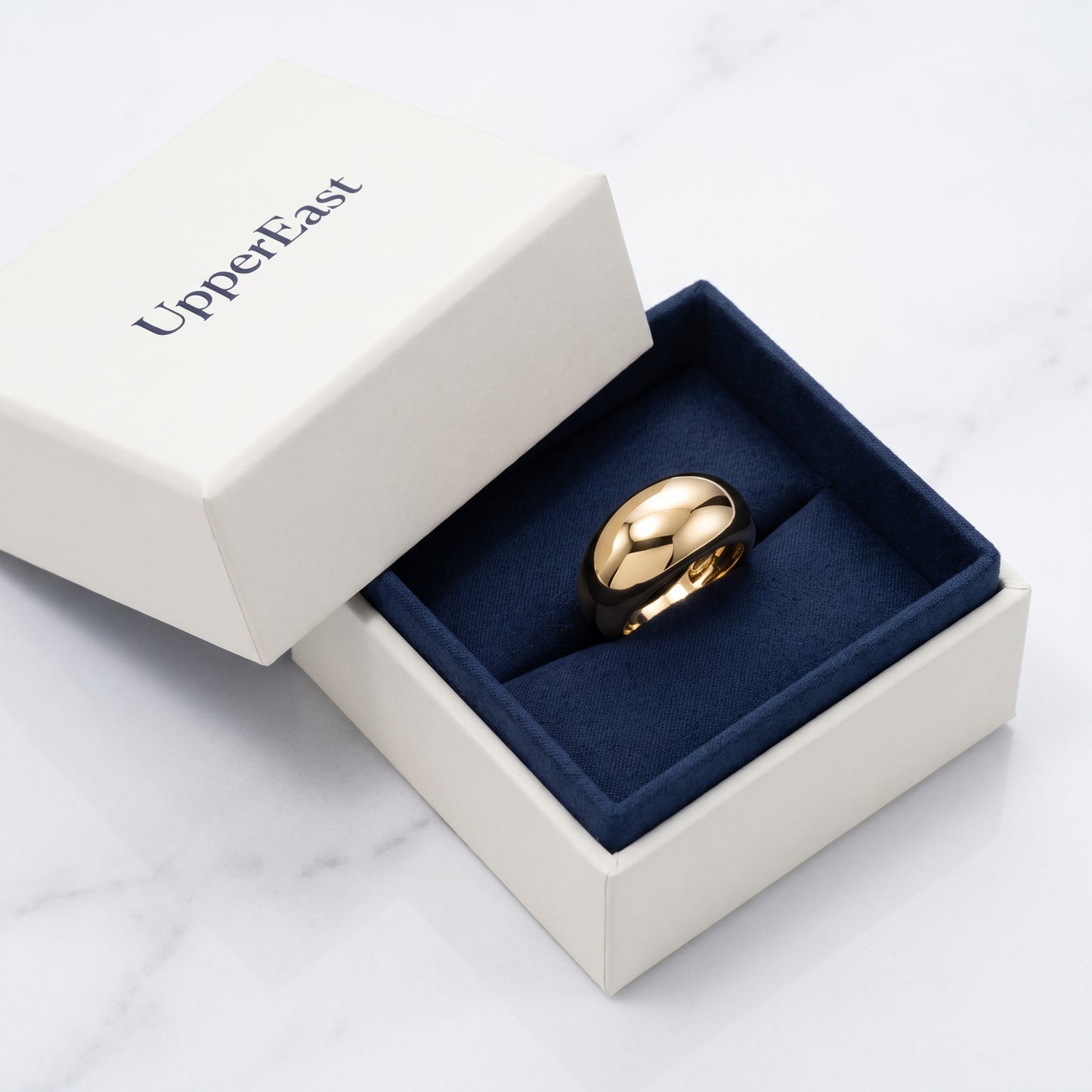 Anello Dome Bombato Oro 18K
