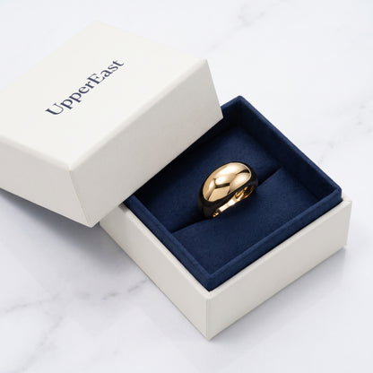 Anello Dome Bombato Oro 18K