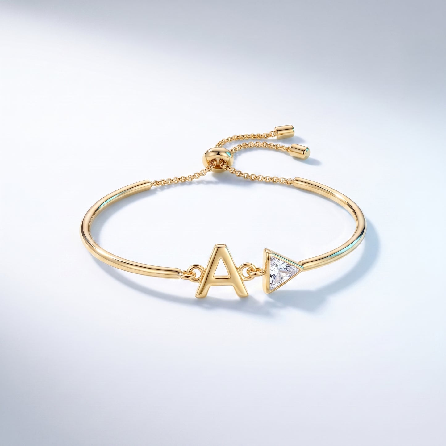 Bracciale Iniziale Lettera Oro 18K