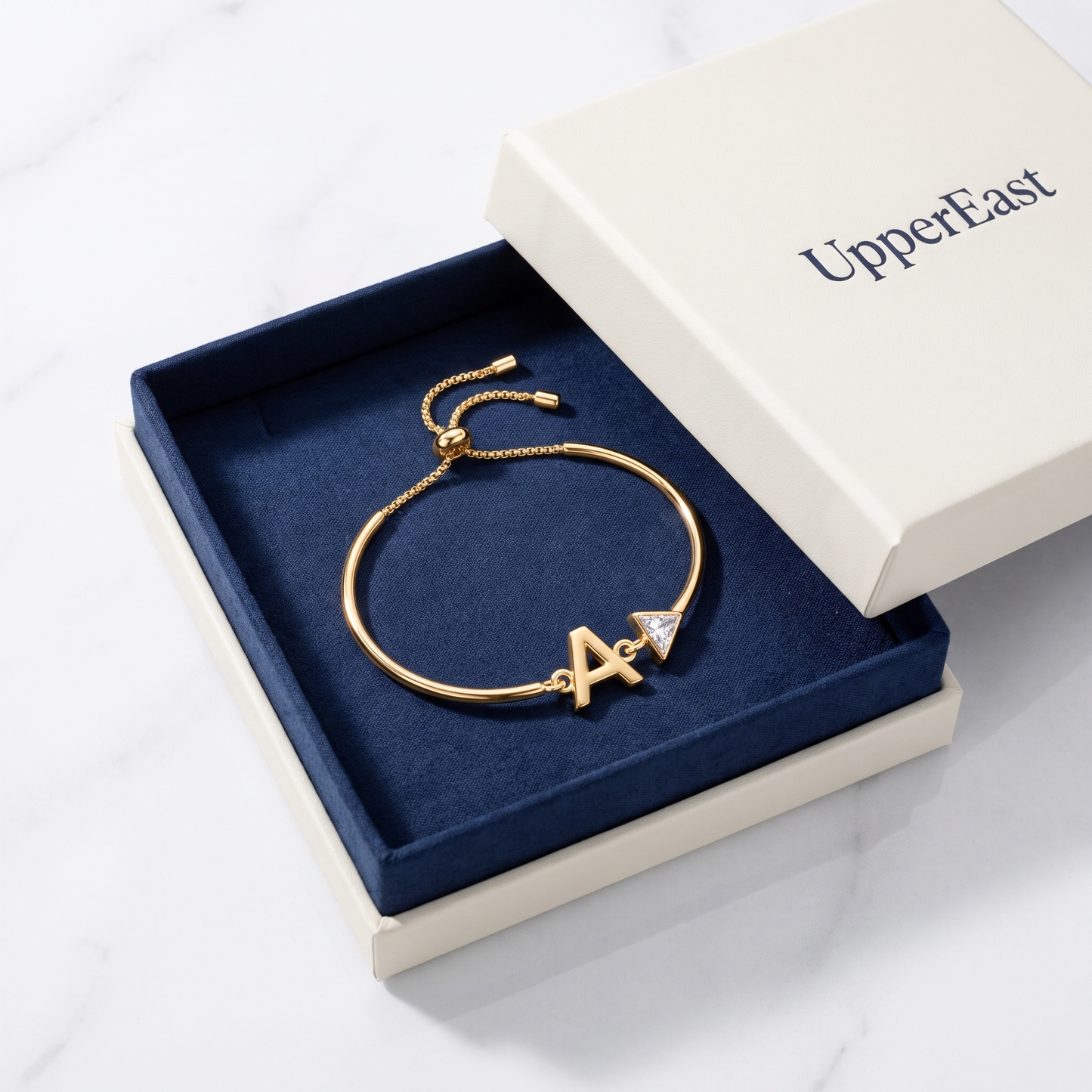 Bracciale Iniziale Lettera Oro 18K