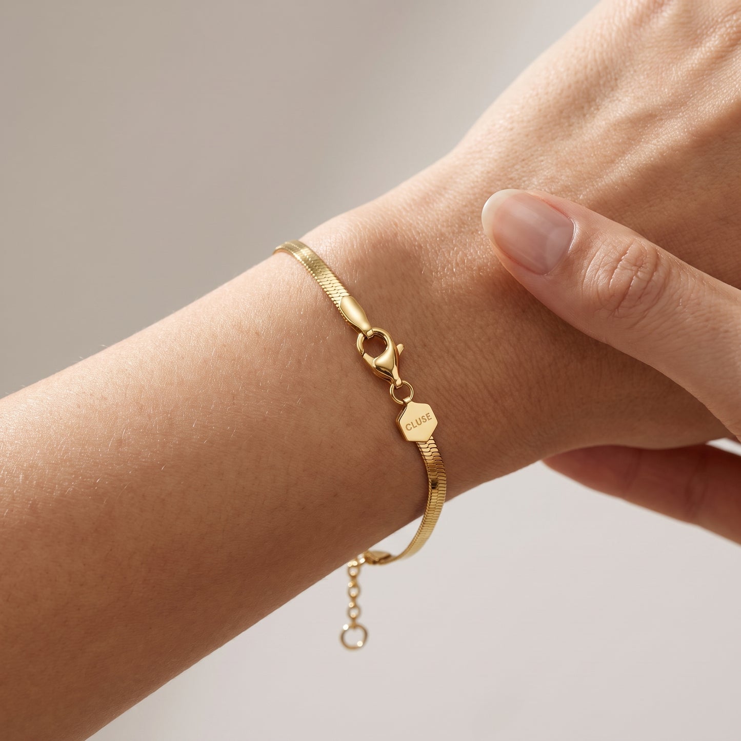 Bracciale Snake Piatto Oro 18K