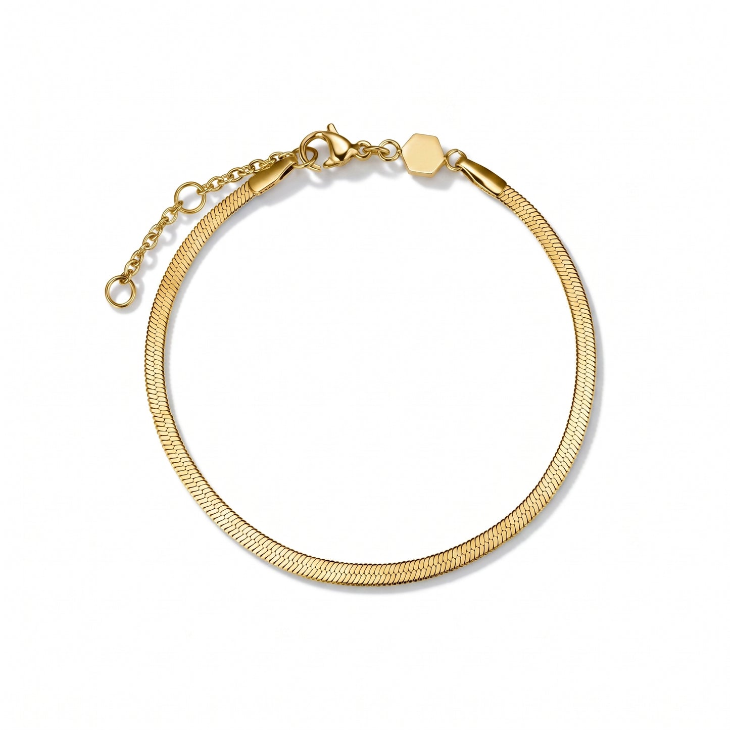 Bracciale Snake Piatto Oro 18K