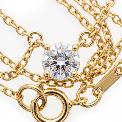 Collana Layered Punto Luce Oro 18K