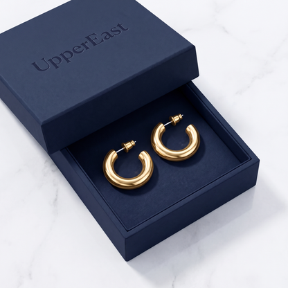 Orecchini Cerchio Chunky Oro 18K