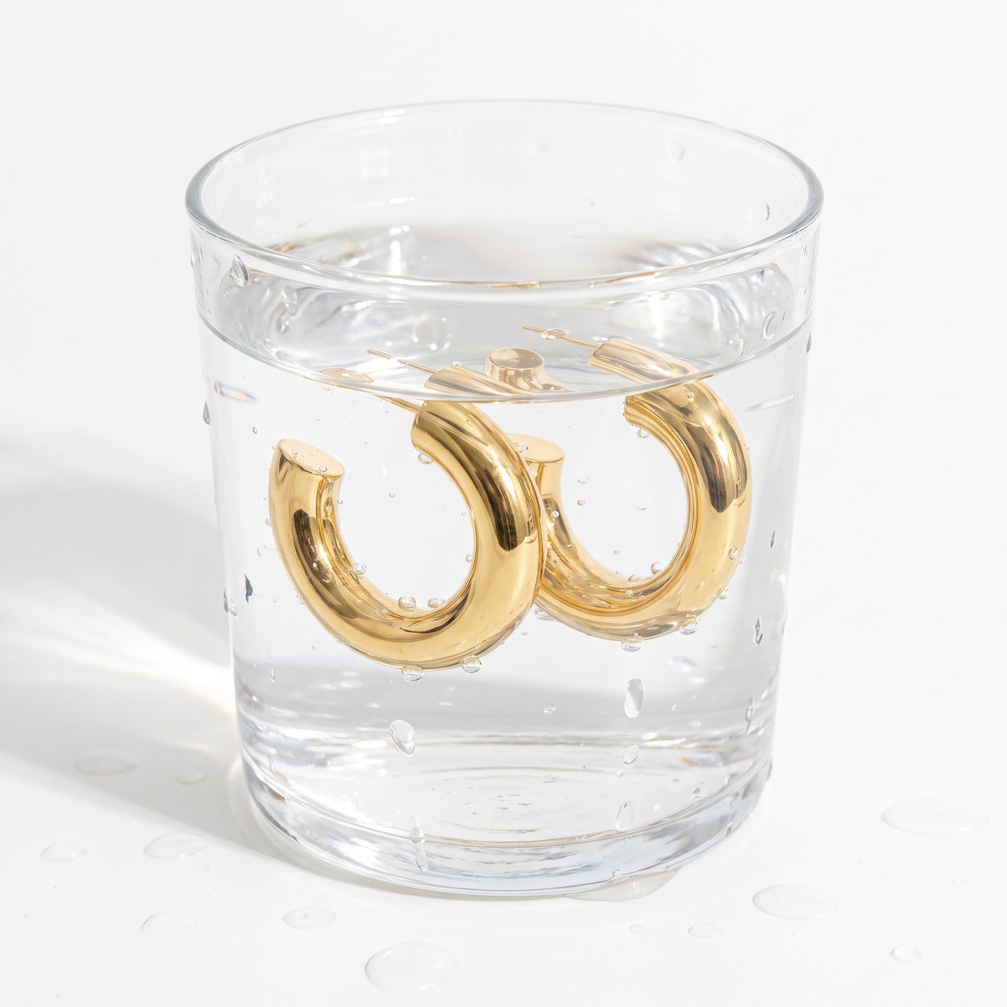 Orecchini Cerchio Chunky Oro 18K