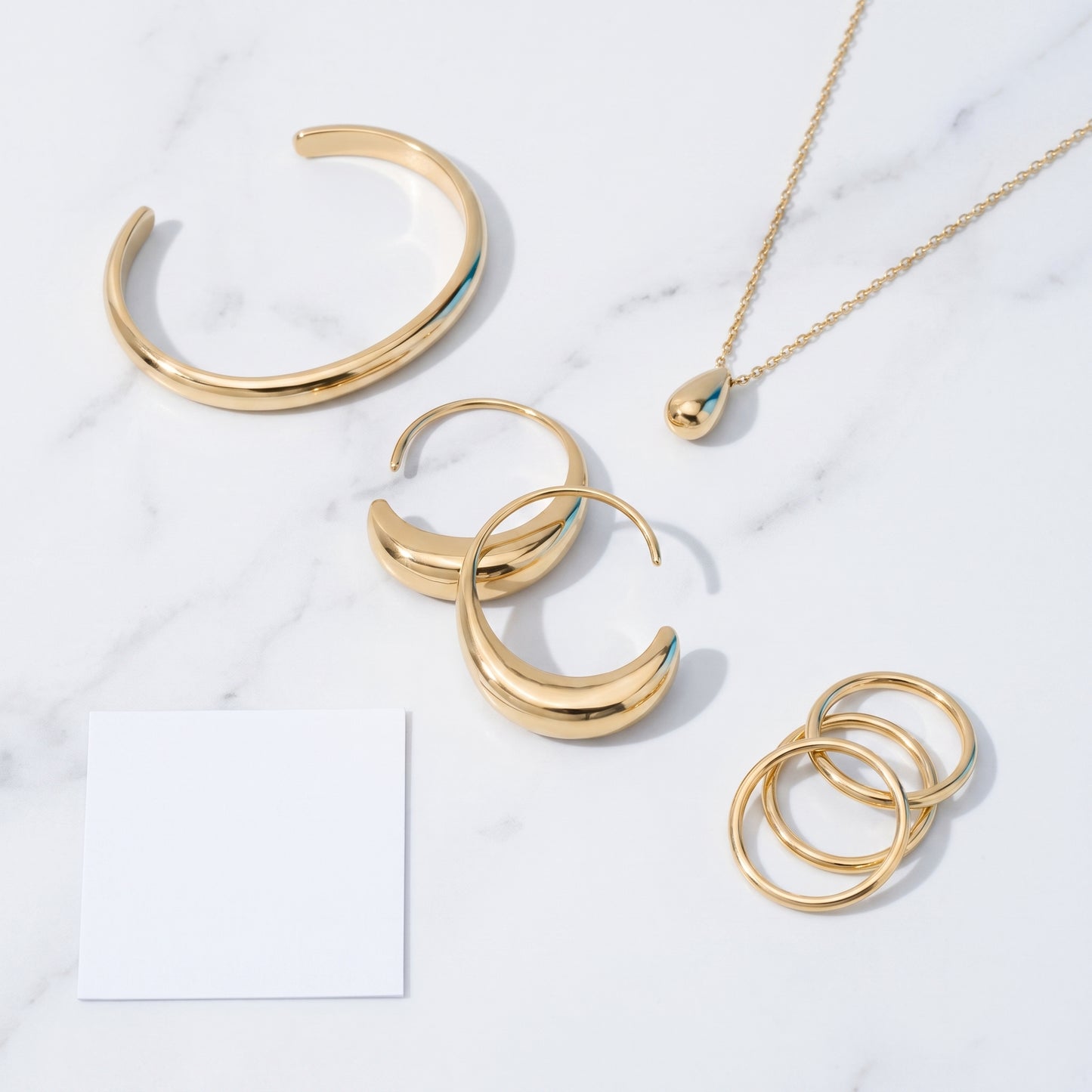Orecchini Ovali Infinity Oro 18K