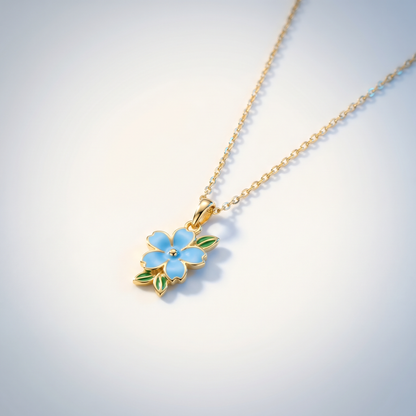 Collana Cerchio Fiore Oro 18K — 01-master-hero