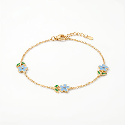 Bracciale Cerchio Fiore Oro 18K — 06-multi-angle-topdown
