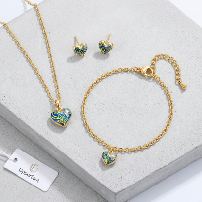 Bracciale Charm Cuore Oro 18K — 07-stack-styled
