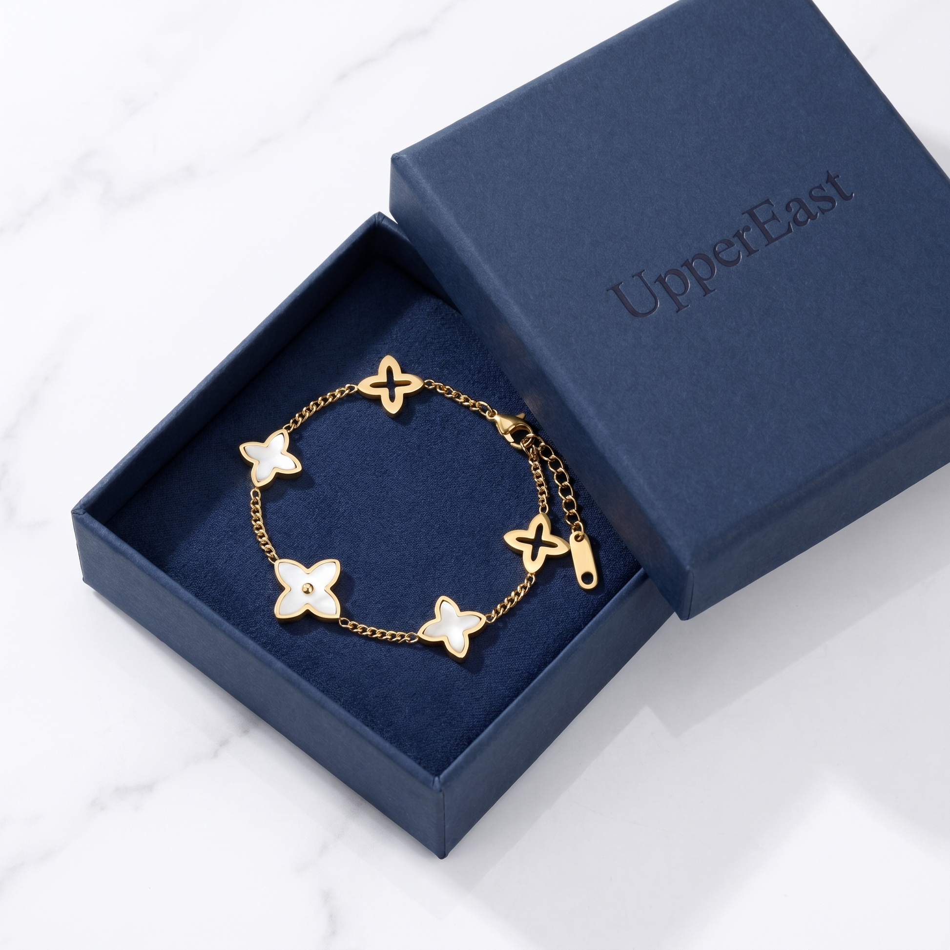 Bracciale Fiore Bianco Oro 18K — 08-packaging