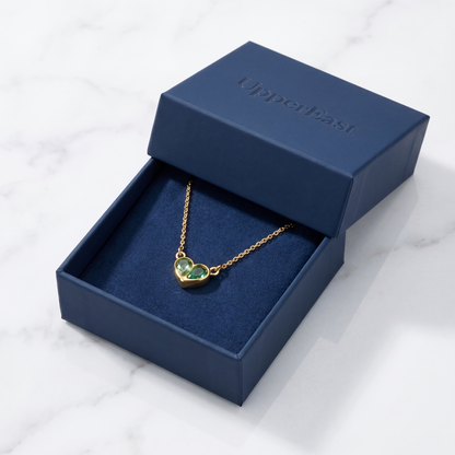 Collana Cuore Cristallo Oro 18K — 08-packaging