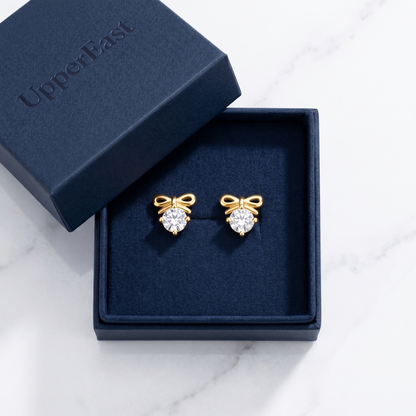 Orecchini Fiocco Cristallo Oro 18K — 08-packaging