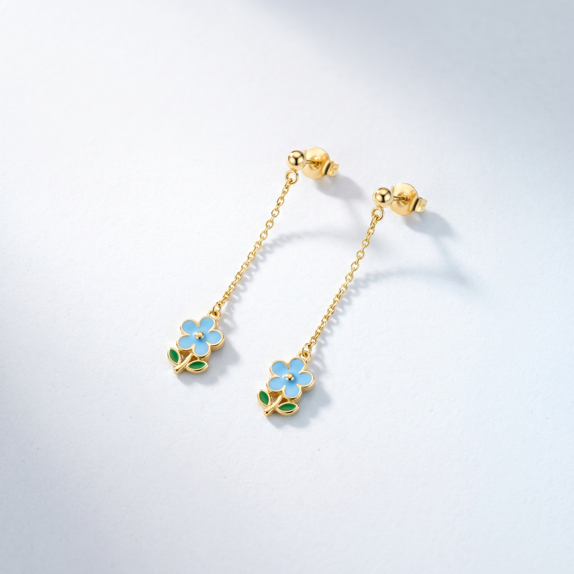 Orecchini Goccia Fiore Oro 18K — 01-master-hero