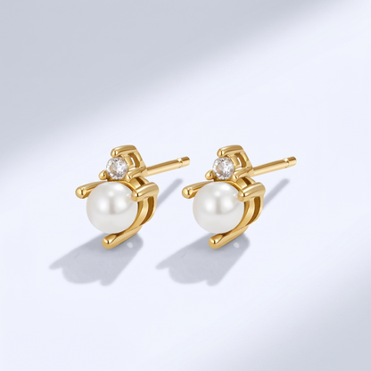 Orecchini Perla & Cristallo Oro 18K — 01-master-hero